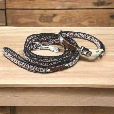 Finnigan's Fabulous Floral Dog Collar Set for wholesale by Finnigan
