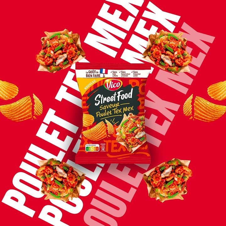 123bonbon - Wholesale Chips - VICO Street Food Flavor Tex Mex Chicken1
