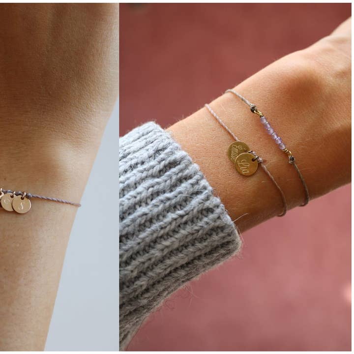 Et fint, håndlavet navnearmbånd for engroshandel hos Positiva Jewelry