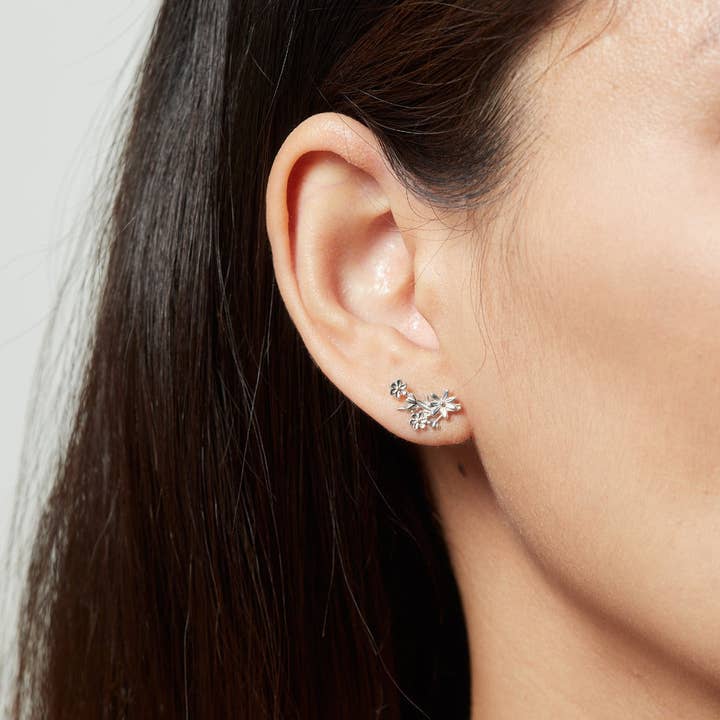 Boma Jewelry - Wholesale Stud/Post Earrings - Flower Bouquet Studs (EDA 9144)1