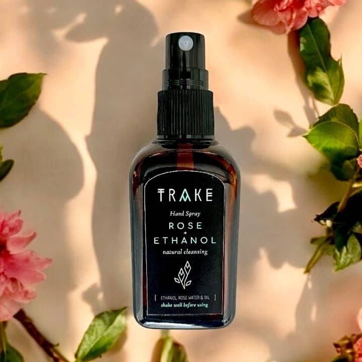 Natural Rose Clean Hand spray (Rose water & oil) for wholesale by TRAKE