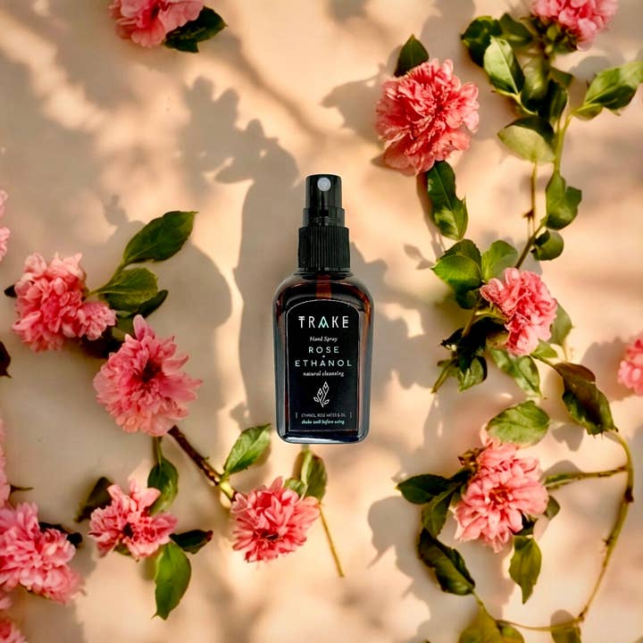 Spray de Mão Natural Rosa Clean (água e óleo de rosas) por atacado de TRAKE