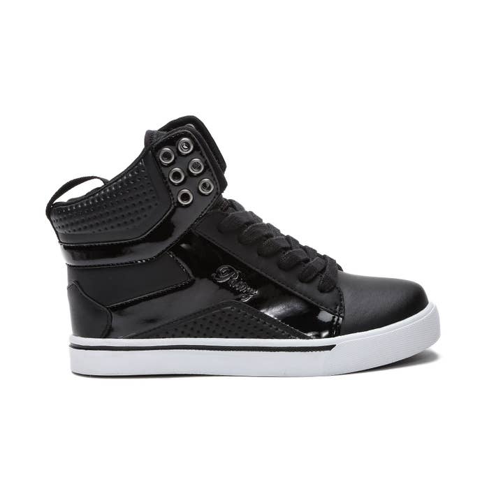 Black White Pastry Pop Tart 2.0 Youth Sneaker in Black/White for wholesale on Faire