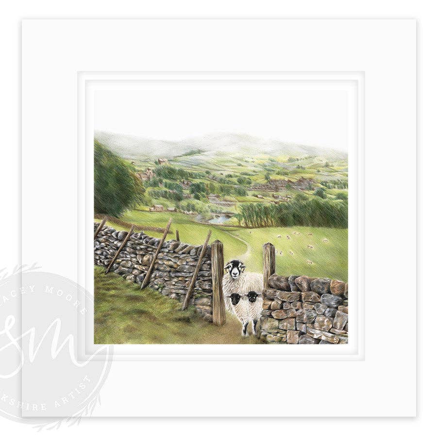 Stacey Moore Ltd - Wholesale Art Print - Welcome to The Dales7