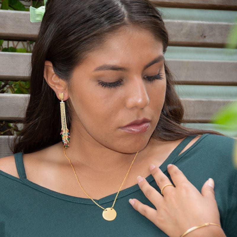 Silver Stars Collection - Wholesale Multi-Stone Ring - 14 Karat Gold Plated Thin CZ Ring1