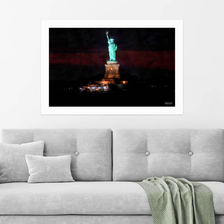 Impresiones de arte giclée, Nueva York, NY, Libertad para todos para venta al por mayor de G.O.A.T House of Creative