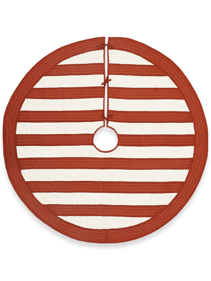 Falda de árbol a rayas bordada para venta al por mayor de Anchal