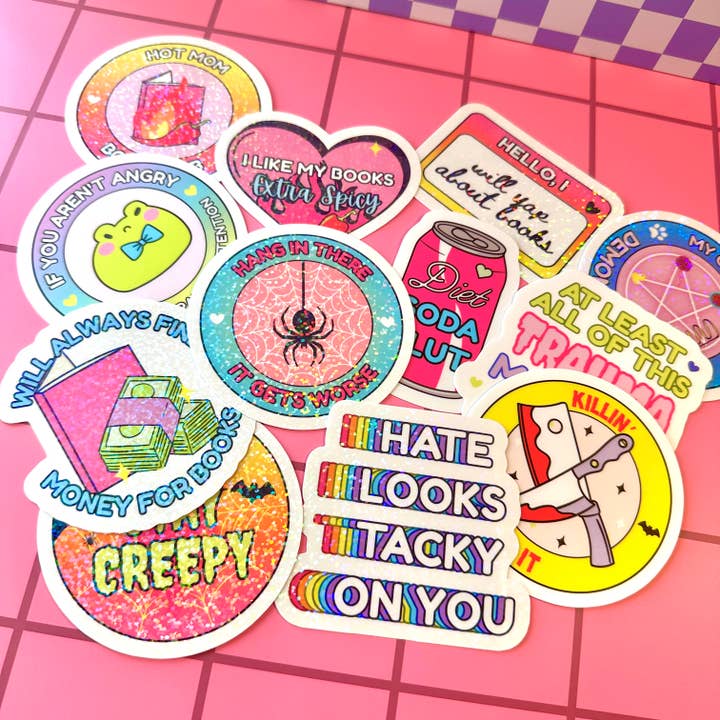 Stickers X Ashley Bexar - Wholesale Sticker - Gay LGBTQIA+ LGBT Ally Pride Waterproof Vinyl Sticker