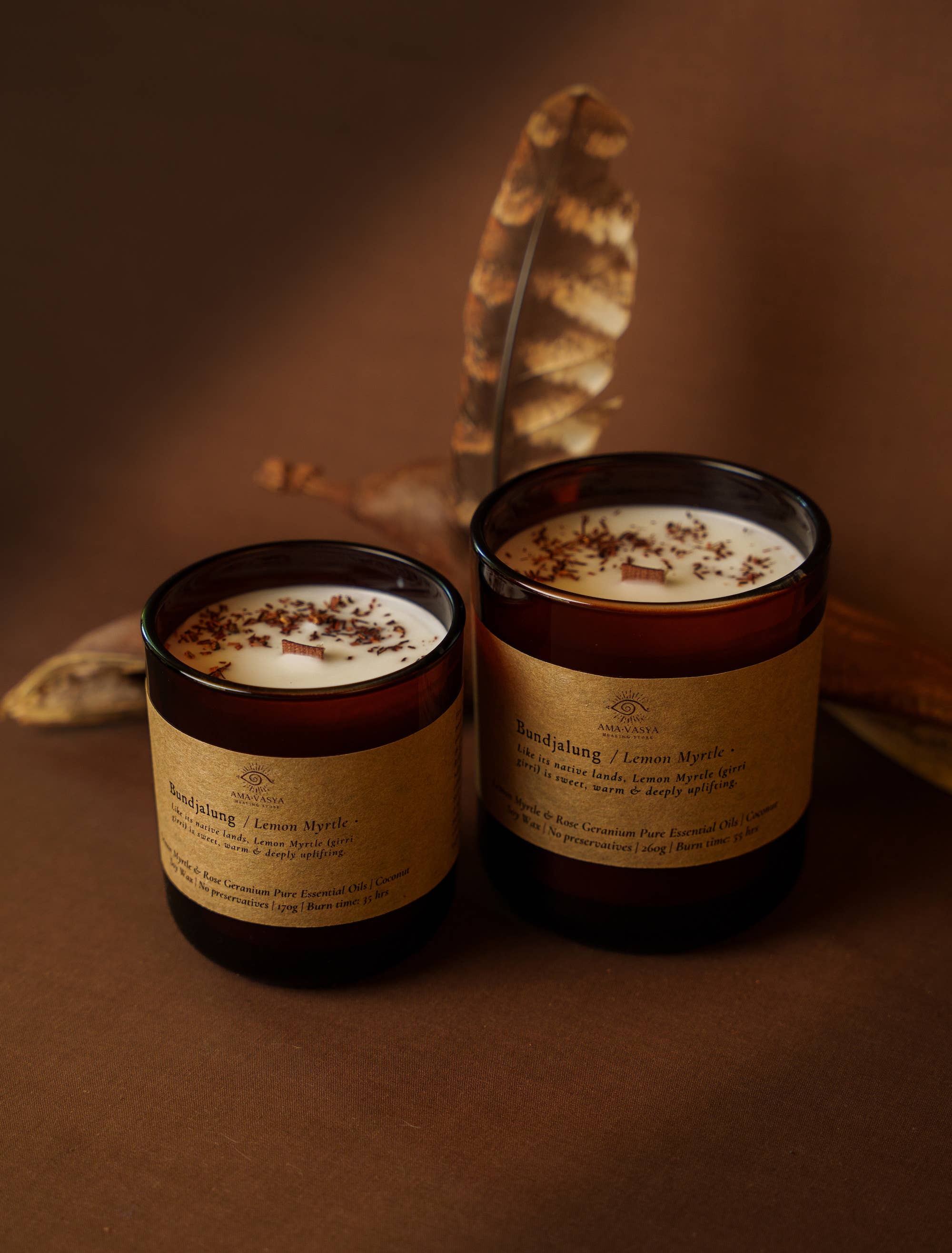 Amavasya Healing Store - Wholesale Jar/Filled Candle - All Native Essential Oil Candles2