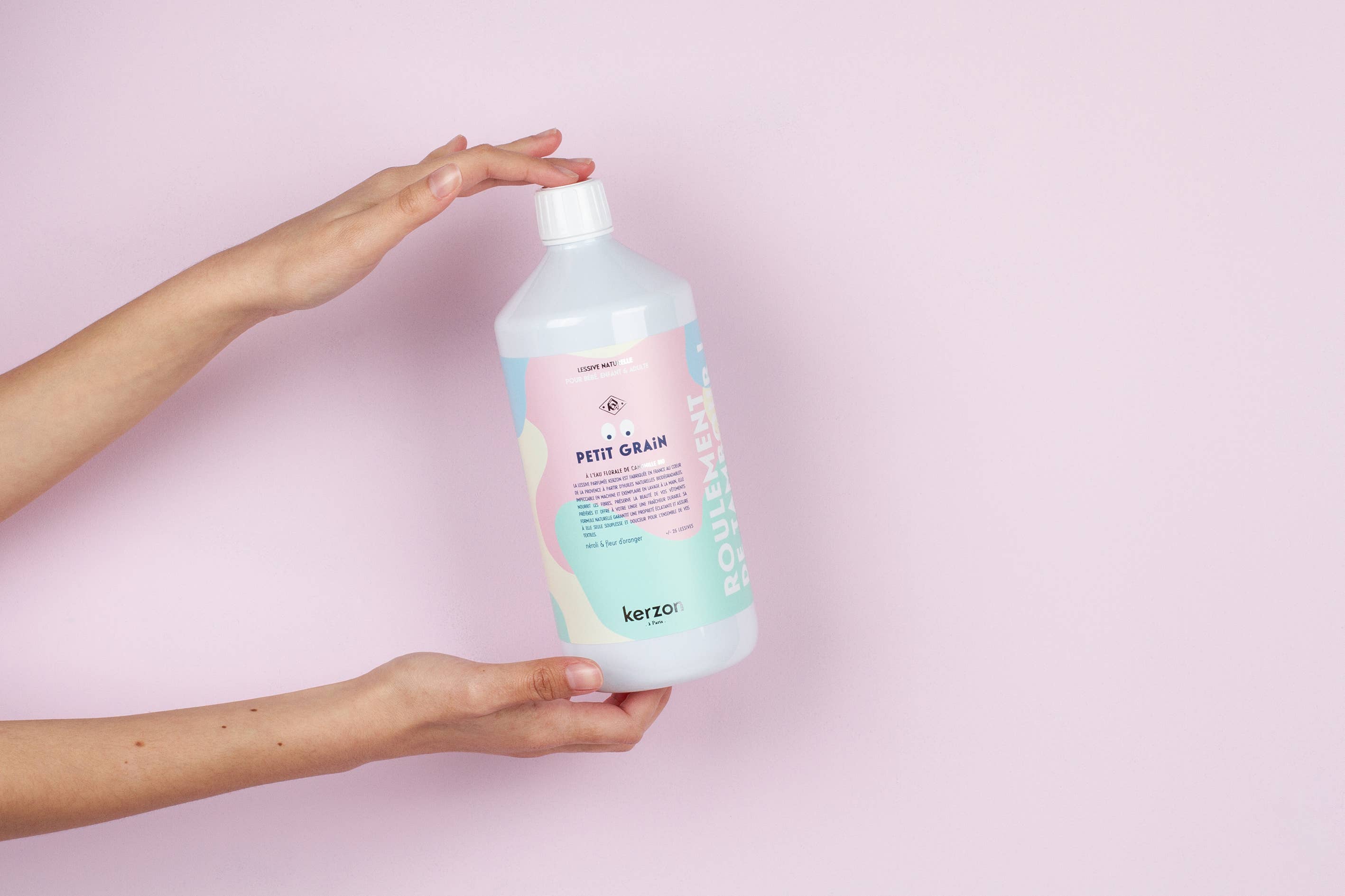 Kerzon - Venta al por mayor Detergente líquido para ropa - Detergente perfumado Petit Grain0