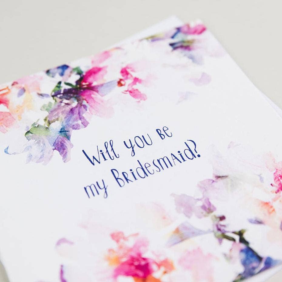 I am Nat Ltd - Wholesale Bridesmaid Card - ‘Will You Be My Bridesmaid?’ Proposal Card1