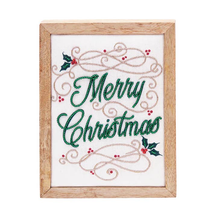 Art mural tourbillon Joyeux Noël pour la vente par C&F Home