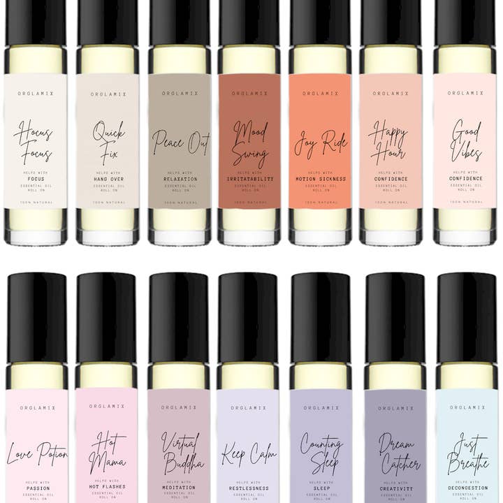 Orglamix - Wholesale Essential Oil Roll-On - Essential Oil Roller Roll On | Natural + Organic Bestseller32