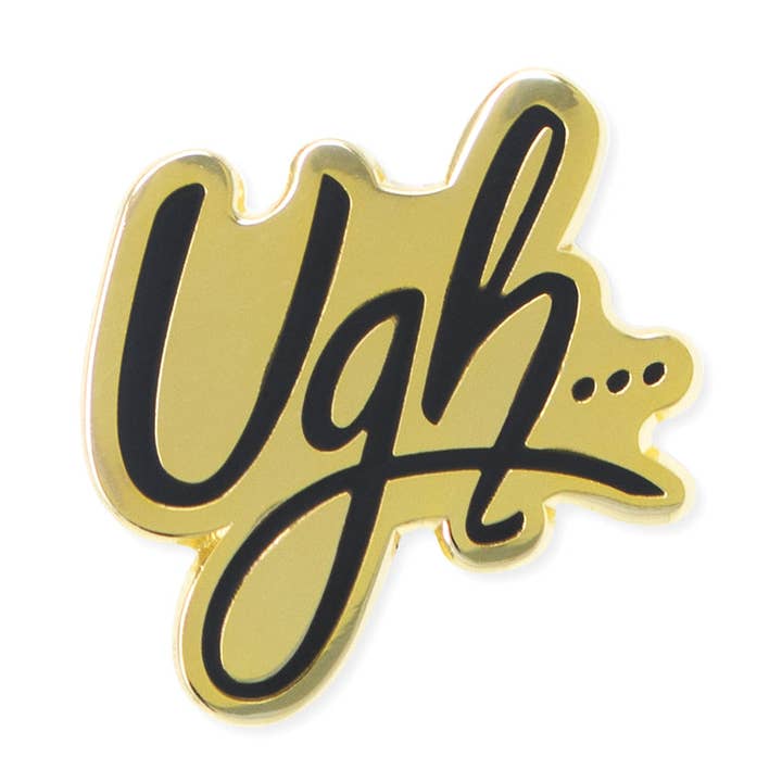 ugh | emaille pin voor wholesale door Choke Shirt Company / Towne 9