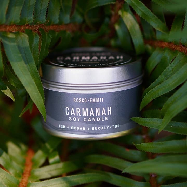 Rosco x Emmit – Engroshandel Rejsestearinlys – Carmanah soja stearinlys 4 oz4