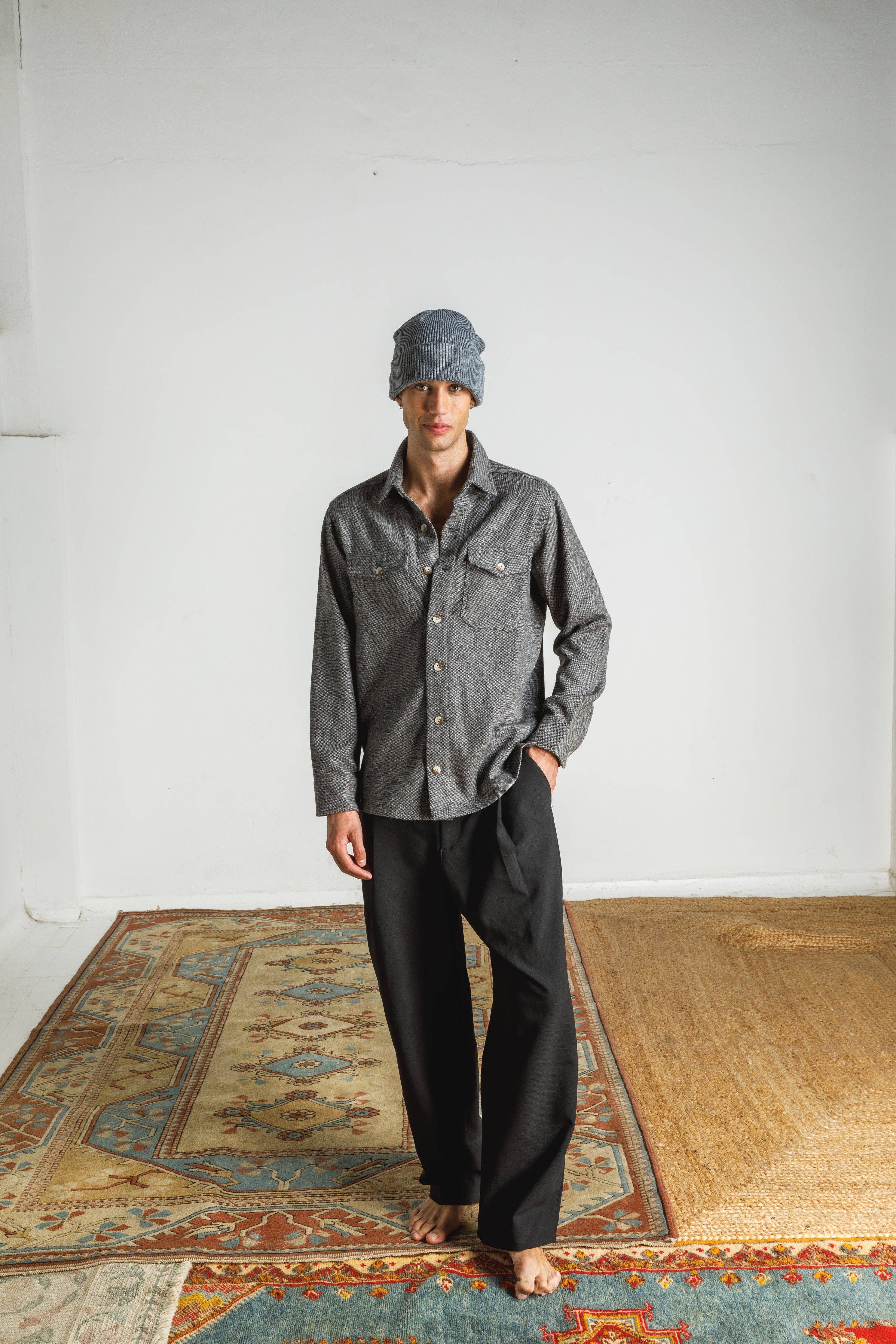 Otherwise - Wholesale Button Down Shirt - Men's - Swanson Men Overshirt2