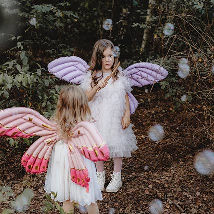 Ellie's Party Supply - Wholesale Inflatables - Butterfly Wings Foil Balloon - Matte Purple Wearable Accessory | 40x20 Inches