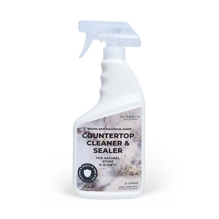 Countertop Cleaner & Sealer – Streak-Free Spray for Granite, Marble & Quartz | Cleans & Protects in One Step | USDA BioBased, Non-Toxic, No Film for wholesale by NOYATECH