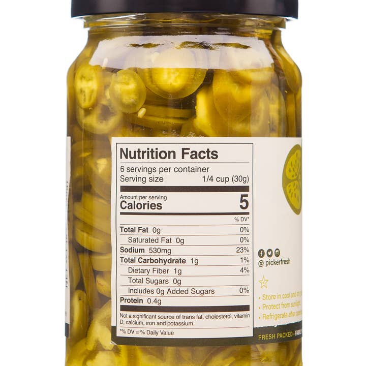 Pickerfresh - Wholesale Pickled vegetables - Jalapeno Slices2