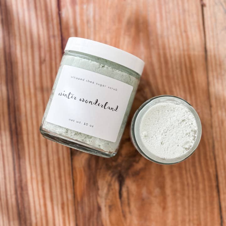 Aspen Essence - Wholesale Body scrub/exfoliant - Winter Wonderland Sugar Scrub | Peppermint, Citrus & Spice2