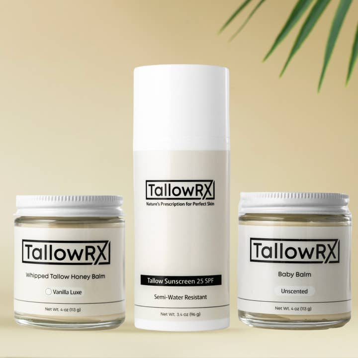 TallowRX - Wholesale Retailer Sample - Beauty & Wellness - Small Sample Box – Intro to Our Best Sellers