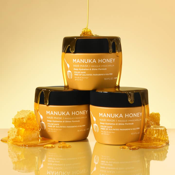 Luseta Beauty - Vente Masque pour cheveux - Masque capillaire au miel de Manuka - 500 ml2