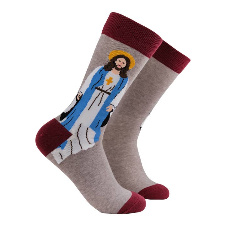 Jesus Christ Socks - Sunday Socks for wholesale by Socktopus
