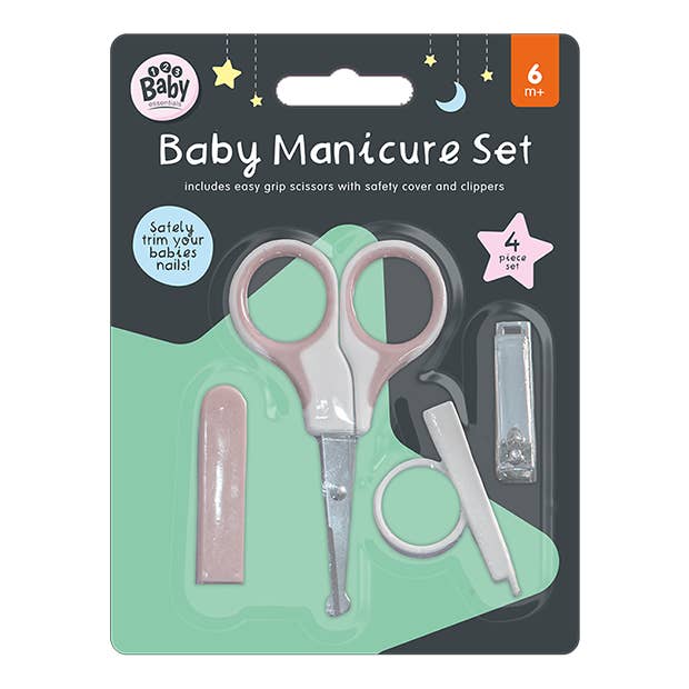 LMT-UK - Wholesale Nail Clipper/Scissor - Baby - Baby Manicure Set 4 Piece - LMTUK.iO
