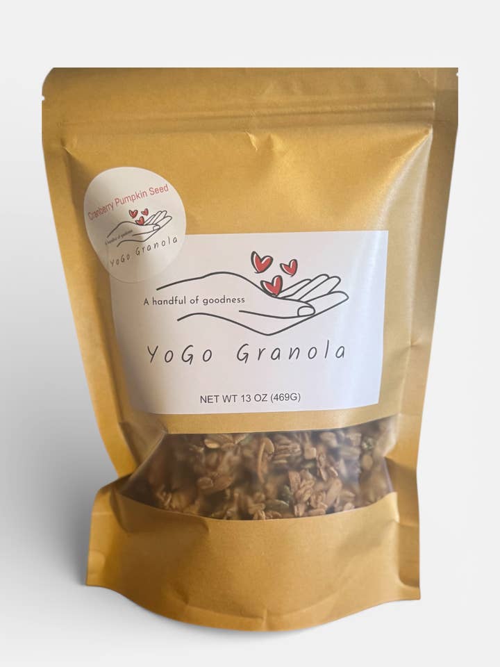 Cranberry Pumpkin Seed Granola for wholesale by Thyme -Prep Cook Indulge