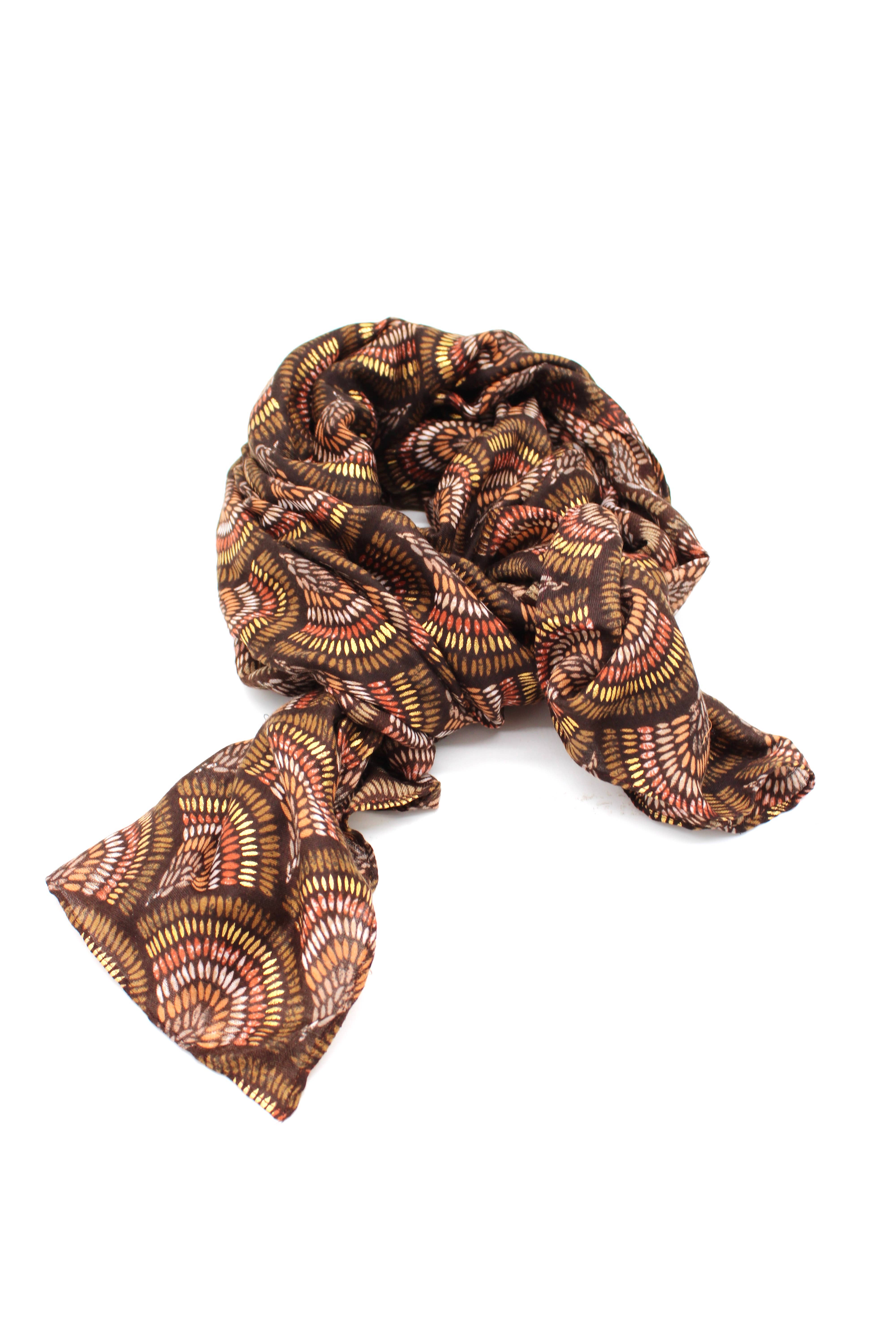 Shebobo – Engroshandel Tørklæde - Unisex – Vegas geometrisk print med metalliske detaljer tørklæde wrap10