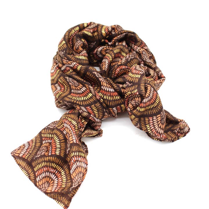 Shebobo – Engroshandel Tørklæde - Unisex – Vegas geometrisk print med metalliske detaljer tørklæde wrap10