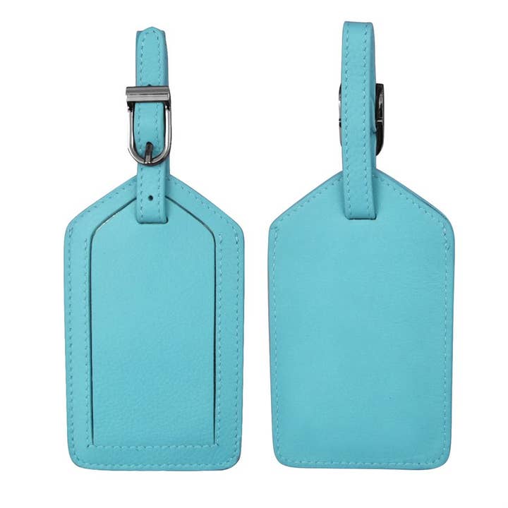 ili New York - Wholesale Luggage Tag - 6422 Leather Luggage Tag