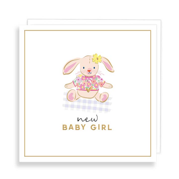 Sweet Baby Girl - Simpatico coniglio rosa per la vendita all'ingrosso da parte di Rosanna Rossi