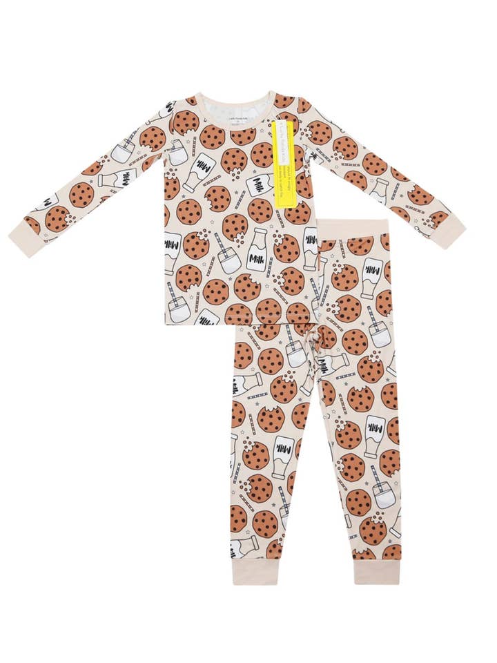 Lucky Panda Kids - Wholesale Sleepwear Set - Kids - Bamboo Kids' Two Piece Set | Milk & Cookies13