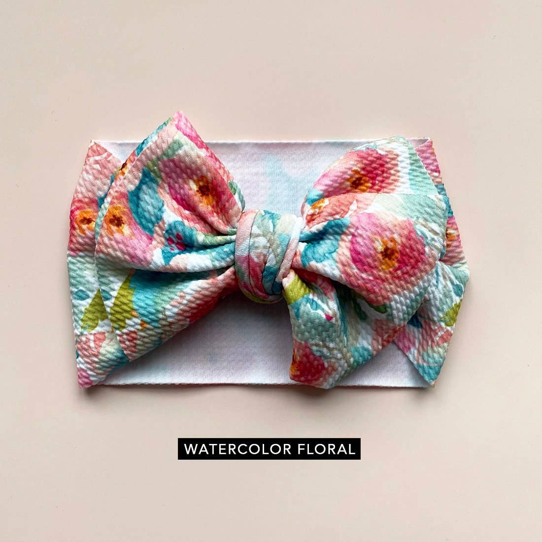 PopFizzCheers - Wholesale Fashion Headband - Baby - Baby Girl Headbands | Floral Tropical Patterned Knot Bow Str7
