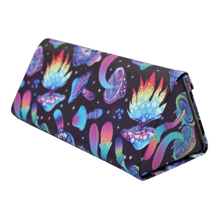 Real Sic – wholesale Fodral för glasögon och solglasögon - Unisex – Trippy svamp glasögon fall - ockult - Veganskt läder4
