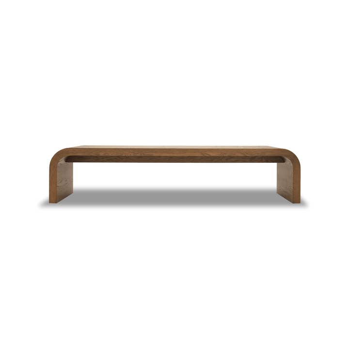 Bench 80 in wood Essence │ SADDLE for wholesale by Humble Nature