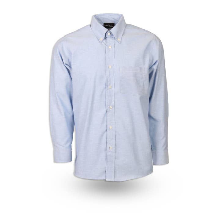 Men's Oxford Long Sleeve Shirt for wholesale by Still Water Linens