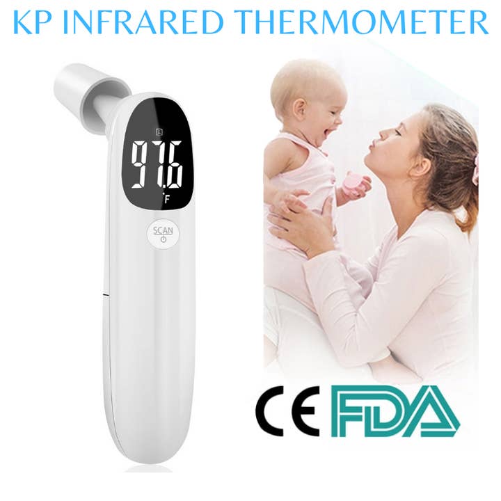 KP Kool Products - Wholesale Thermometer - Forehead Thermometer for Adults, Kids & Seniors1