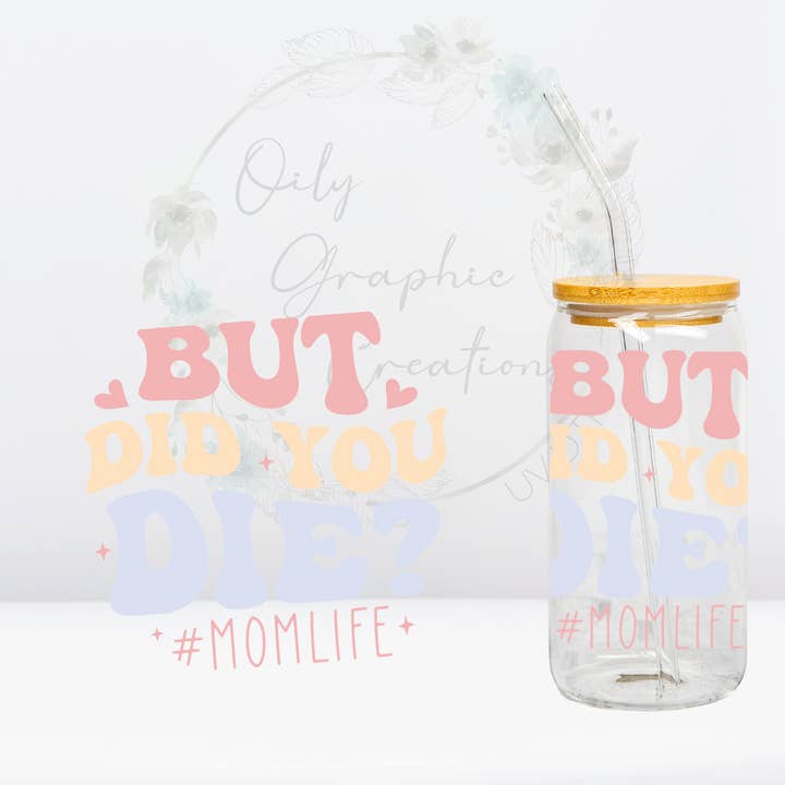 Autocollant DTF Did You Die-UV pour la vente par Oily Graphic Creations