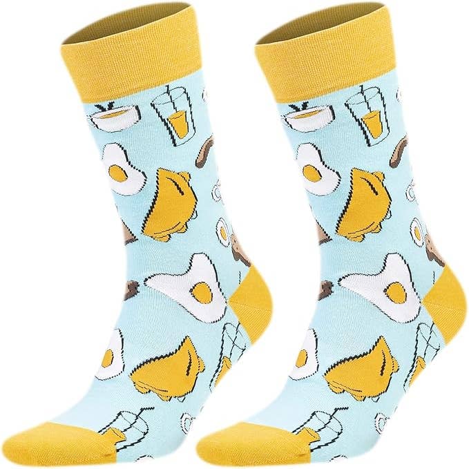 Colorful Casual Cotton Socks Funny and Cool Socks Unisex 1 Pair for wholesale by Mars Outlet Store LLC