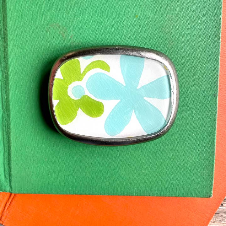 joeyfivecents – wholesale Bältesspänne - Dam – Bältespänne, mod - 70-talsinspirerat, retrofunkiga blommor4