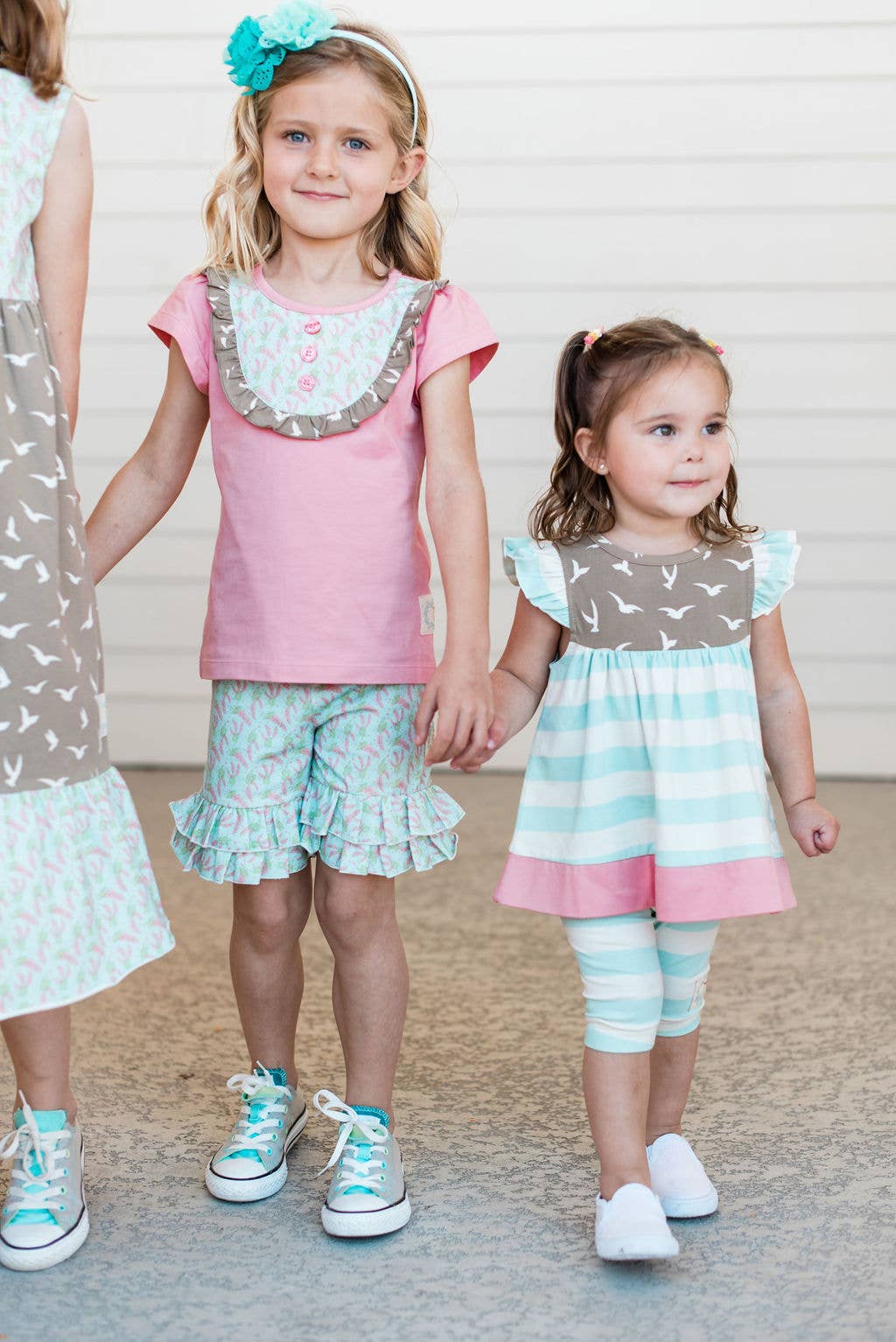 Swanky Baby Vintage, LLC - Wholesale T-Shirt - Kids - Fly High-Simple Sara Yoke Tee1