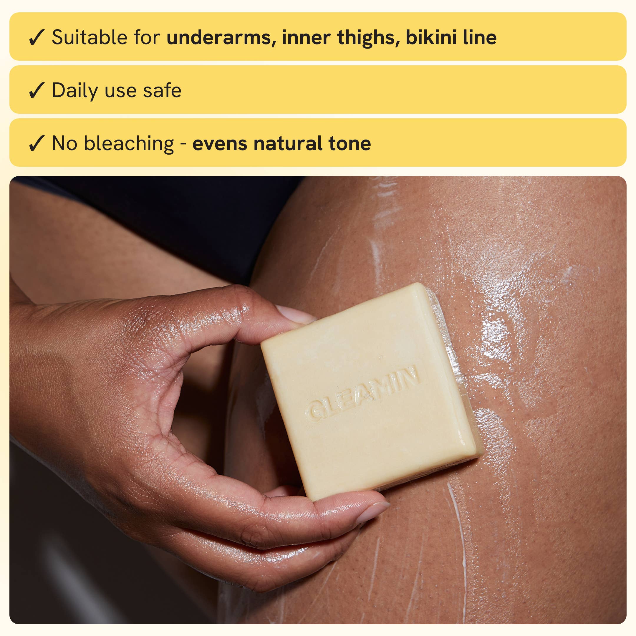 Gleamin - Wholesale Bar Soap - Glow Body Bar9