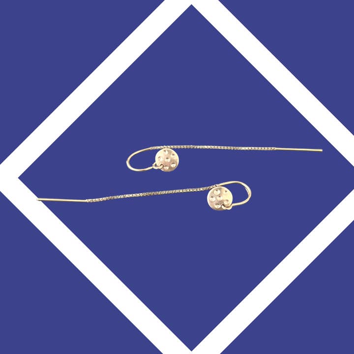 Pickleball Threader earrings for wholesale by New Game Jewelry