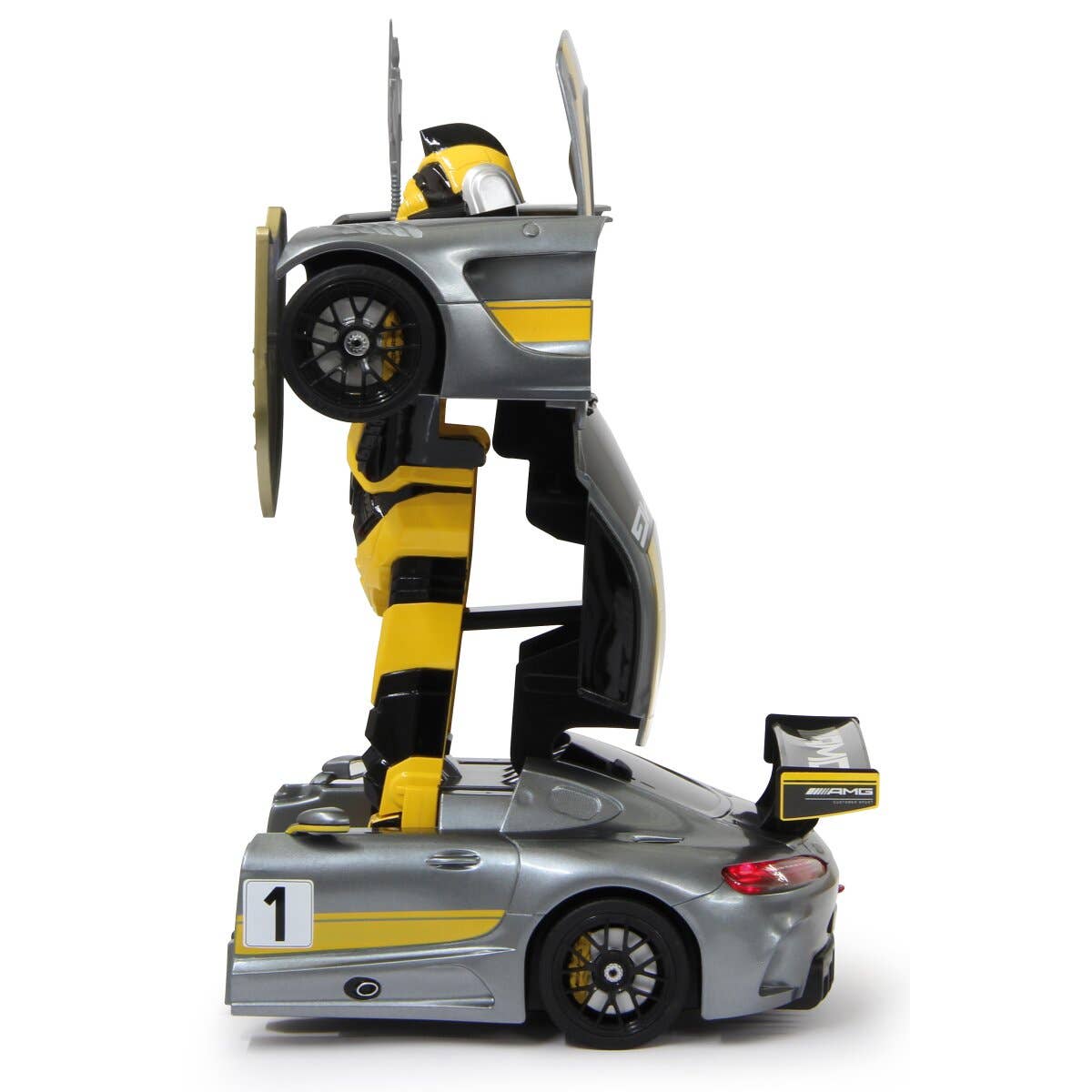 mhw24 - Wholesale Toy Car/Truck - Kids - Mercedes-AMG GT3 1:14 grey 2.4GHz transformable8