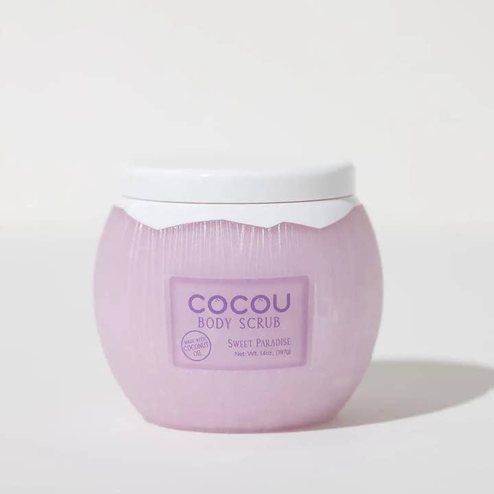 COCOU - Wholesale Body Scrub/Exfoliant - Sweet Paradise Body Scrub 14oz4
