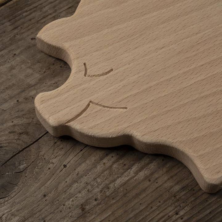 Luxe Lodge - Wholesale Cheese Board - Made in Italy beech cutting board, piglet cutting board2