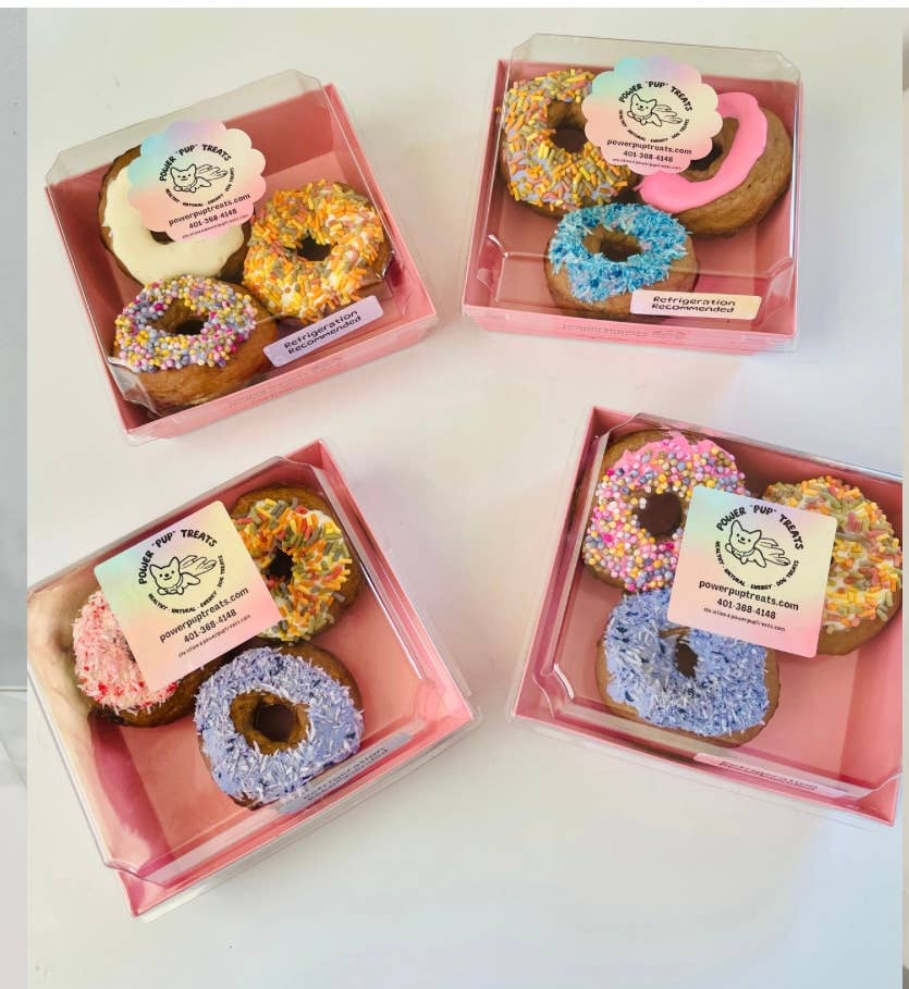 Power “Pup” Treats - Wholesale Pet Treats - Dog - Doggy Donuts (3 Pack)1