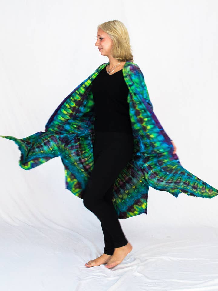 Soul Shine Maine - Wholesale Kimono - Women's - The Duster | Technicolor Lime